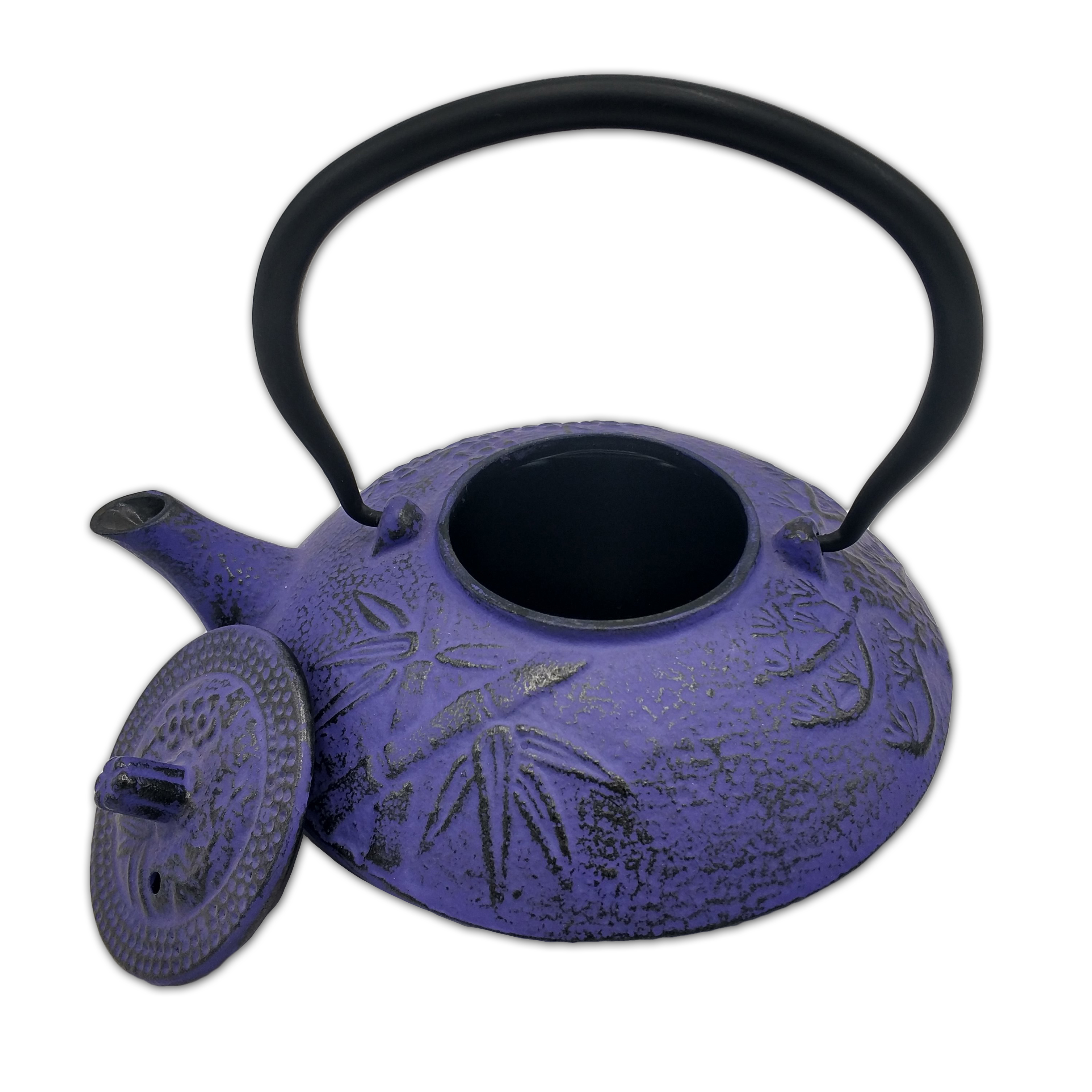 Tea Kettle Drinkware with Stainless Steel Infuser cast iron metal teapot