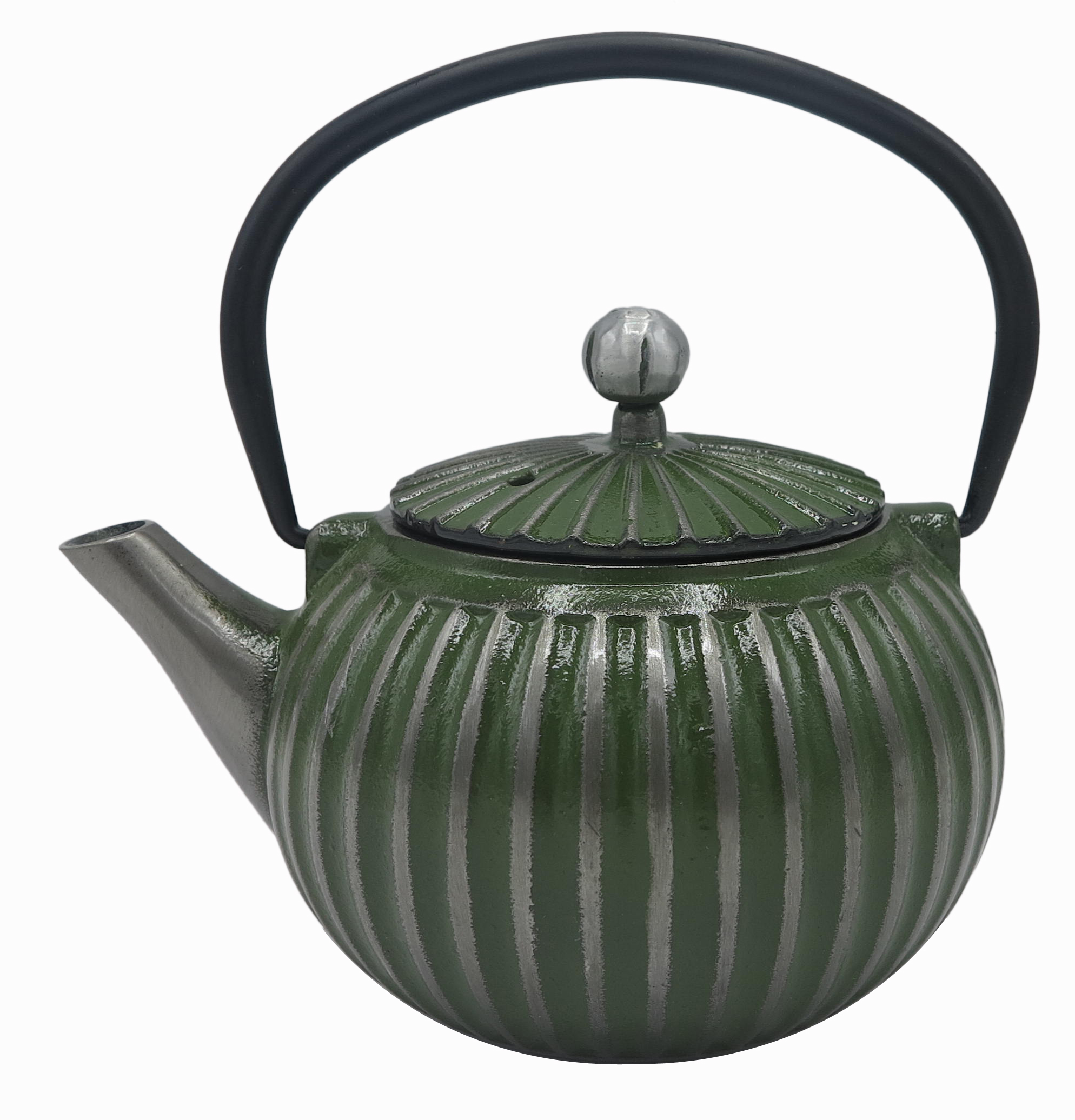 Japanese cast iron teapot kettle with stainless steel infuser